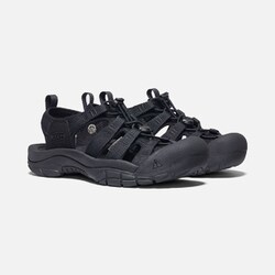 ニューポート エイチツー レディース サンダル Triple Black US6.5（23.5cm） 1025028