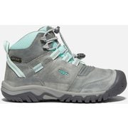 リッジ フレックス ミッド ウォータープルーフ RIDGE FLEX MID WP 1025583 Grey/Blue Tint YOUTH2(21cm) [トレッキングシューズ キッズ]