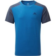 ヘッドポイント ブロック ティー HEADPOINT BLOCK TEE 411793 L05 ラピスブルー Mサイズ [アウトドア カットソー メンズ]