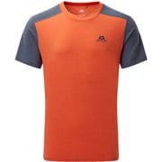ヘッドポイント ブロック ティー HEADPOINT BLOCK TEE 411793 P24 パンプキン Sサイズ [アウトドア カットソー メンズ]