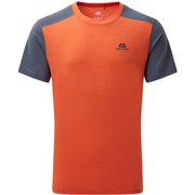 ヘッドポイント ブロック ティー HEADPOINT BLOCK TEE 411793 P24 パンプキン Lサイズ [アウトドア カットソー メンズ]