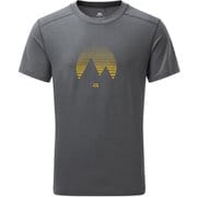ヘッドポイント マウンテン ティー HEADPOINT MOUNTAIN TEE 411794 F20 フリントグレー Lサイズ [アウトドア カットソー メンズ]