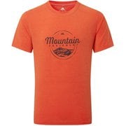 ヘッドポイント スクリプト ティー HEADPOINT SCRIPT TEE 411795 P24 パンプキン Mサイズ [アウトドア カットソー メンズ]