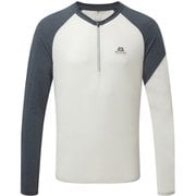 ナバ LS ジップ ティー NAVA LS ZIP T 411949 G71 グレイシャー Mサイズ [アウトドア カットソー メンズ]