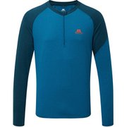 ナバ LS ジップ ティー NAVA LS ZIP T 411949 M18 ミコノスブルー Mサイズ [アウトドア カットソー メンズ]