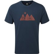 マウンテン サン ティー MOUNTAIN SUN TEE 413702 D82 デニムブルー Mサイズ [アウトドア カットソー メンズ]