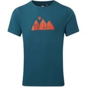 マウンテン サン ティー MOUNTAIN SUN TEE 413702 M11 マジョリカブルー Mサイズ [アウトドア カットソー メンズ]