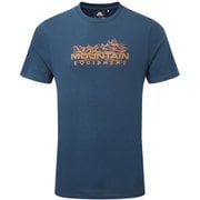 スカイライン ティー SKYLINE TEE 413705 D82 デニムブルー Sサイズ [アウトドア カットソー メンズ]