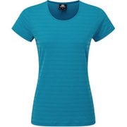 ウィメンズ ストライプ ティー WOMEN’S STRIPE TEE 412739 D03 デジタルブルー Sサイズ [アウトドア カットソー レディース]