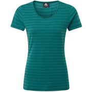 ウィメンズ ストライプ ティー WOMEN’S STRIPE TEE 412739 S24 スプルース Sサイズ [アウトドア カットソー レディース]