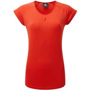 ウィメンズ イクイノックス ティー WOMEN’S EQUINOX TEE 412741 P67 ポップレッド XSサイズ [アウトドア カットソー レディース]