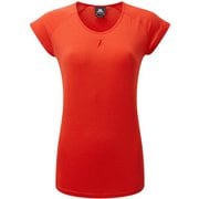 ウィメンズ イクイノックス ティー WOMEN’S EQUINOX TEE 412741 P67 ポップレッド Lサイズ [アウトドア カットソー レディース]