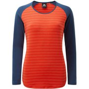 ウィメンズ レッドライン LS ティー WOMEN’S REDLINE LS TEE 412742 P67 Pレッド Lサイズ [アウトドア カットソー レディース]