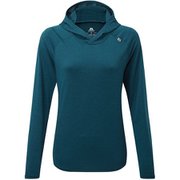 ウィメンズ グレース フーデッド トップ WOMEN’S GLACE HOODED TOP 412743 M11 マジョリカブルー Mサイズ [アウトドア ジャケット レディース]