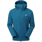 スコール フーデッド ジャケット SQUALL HOODED JACKET 417103 A62 アルトブルー Sサイズ [アウトドア ソフトシェルジャケット メンズ]
