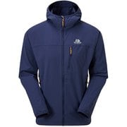 エコー フーデッド ジャケット ECHO HOODED JACKET 415169 M71 ミディーバルブルー XLサイズ [アウトドア ソフトシェルジャケット メンズ]