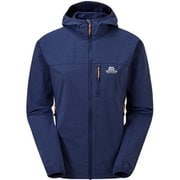 ウィメンズ エコー フーデッド ジャケット WOMEN’S ECHO HOODED JACKET 414178 M71 M.ブルー Lサイズ [アウトドア ソフトシェルジャケット レディース]