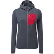 ウィメンズ ルミコ フーデッド ジャケット WOMEN’S LUMIKO HOODED JACKET 416127 O31 O.ブルー Mサイズ [アウトドア フリース レディース]