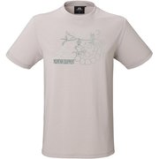 ブリットポップ ティー オンセン BRITPOP TEE ONSEN 425763 C72 クラウド Lサイズ [アウトドア カットソー メンズ]