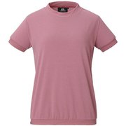 WOMEN’S RIB TEE 424720 H40 ヘザーローズ Sサイズ [アウトドア カットソー レディース]
