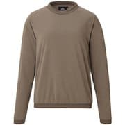 WOMEN’S L/S RIB TEE 424727 W02 ウォールナット Mサイズ [アウトドア カットソー レディース]