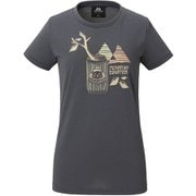 ウィメンズ ブリットポップ ティー ムササビ WOMEN’S BRITPOP TEE MUSASABI 424730 D29 ダークスレート XSサイズ [アウトドア カットソー レディース]