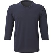 ウロコシャツ 七分袖 041007 A28 青鈍 Mサイズ [アウトドア カットソー ユニセックス]