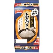 福岡県産 元気つくし（分割)4食 （150g×2)×2 [レトルトごはん]
