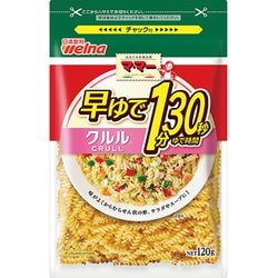 マ・マー 早ゆでクルル 120g [マカロニ]