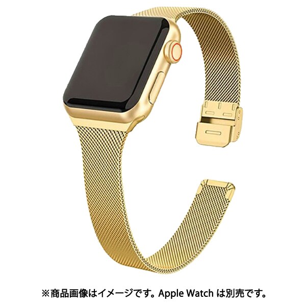 ESP0203903 [Apple Watch 38/40mm用 バンド メッシュレディース Gold]