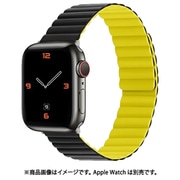 ESP0204604 [Apple Watch 38/40mm用 バンド シリコンマグネット Yellow/Black]