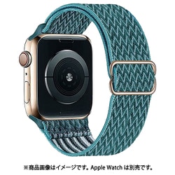 ESP0204215 [Apple Watch 42/44mm用 バンド ストレッチナイロン SkyBlue]