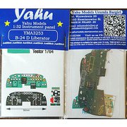 YMA3253 B-24Dリベレター・着色計器板・ホビーボス用 [1/32スケール ディティールアップパーツ]
