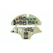 YMA4861 ヘンシェルHs123・着色計器板・ガスパッチ/イタレリ用 [1/48スケール ディティールアップパーツ]