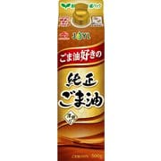 AJINOMOTO ごま油好きの 純正 ごま油 スマートグリーンパック 500g