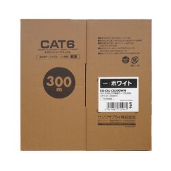 ヨドバシ.com - サンワサプライ SANWA SUPPLY KB-C6L-CB300WN [CAT6UTP 