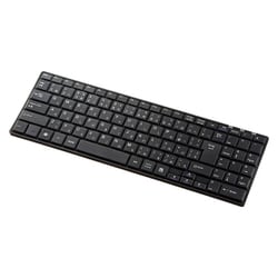 キーボード Bluetooth テンキーあり ブルートゥースキーボード Android タブレット コンパクト パンタグラフ 充電式 日本語配列（JIS） ブラック SKB-BT22BKN