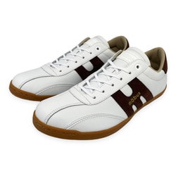 MUNSTER（ミュンスター） S.WHITE TUMBLE/B.BROWN EUR40（約25.0cm） M-0403T-1779SN-40