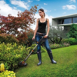 WORX ナイロングラストリマー GT WG163.7 本体のみ　草刈　刈払 ヨドバシ.com - WORX 充電式 ナイロングラストリマー GT 本体