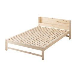 総ヒノキすのこベッド ナチュラル ダブル HSBM-D