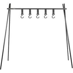 アルミハンギングラック Aluminum hanging rack L SMOFTTY007aLblk [アウトドア キャンプ ラック]