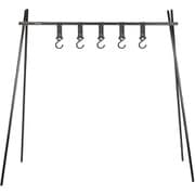 アルミハンギングラック Aluminum hanging rack L SMOFTTY007aLblk [アウトドア キャンプ ラック]