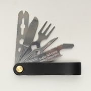 CRONO N5 LEATHER SA-51134 BLACK [アウトドア フィールドギア 折りたたみナイフ]