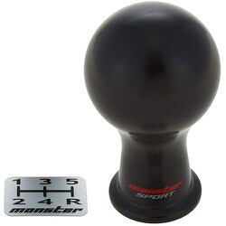 シフトノブ Aタイプ（球型） 黒 M10×P1.5 ホンダ等 831131-1015M