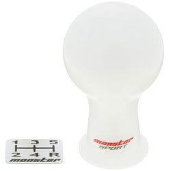 シフトノブ Aタイプ（球型） 白 M12×P1.25 トヨタ/スバル/スズキ等 831136-0000M