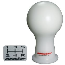 シフトノブ Aタイプ（球型） 白 M10×P1.25 ニッサン/マツダ等 831136-1012M