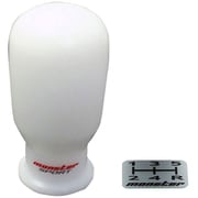 シフトノブ Bタイプ(スティック型) 白 M12×P1.25 トヨタ/スバル/スズキ等 831146-0000M