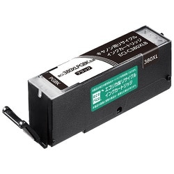 互換リサイクルインクカートリッジ キヤノン BCI-380XLPGBK ブラック（顔料） ECI-C380XLB