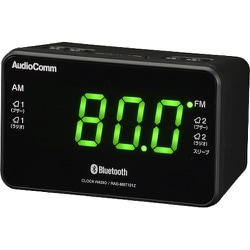 Bluetooth機能付 AM/FM クロックラジオ RAD-MBT101Z