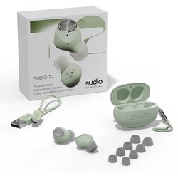 ヨドバシ.com - Sudio スーディオ 完全ワイヤレスイヤホン Sudio T2 Bluetooth/アクティブノイズキャンセリング対応  ミントグリーン T2JAD 通販【全品無料配達】